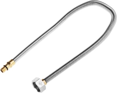 Подводка ЗУБР "ЭКСПЕРТ" сильфонная из нержавеющей стали, для смесителя, укороченная, г/ш (гайка-штуцер), 1/2", 0,5м,  ( 51012-050 )