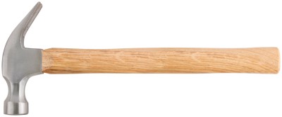Молоток-гвоздодер, деревянная ручка 25 мм, 340 гр. ( 44625 )