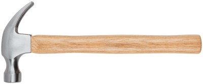 Молоток-гвоздодер, деревянная ручка 27 мм, 450 гр. ( 44627 )