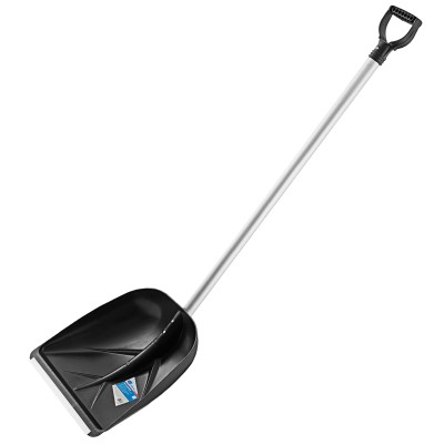Лопата снеговая, 400 х 380 мм, алюминиевый черенок Россия, Сибртех ( 61504 )