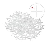 ЗУБР 1,5мм крестики для плитки, 200шт,  ( 33811-1.5 )