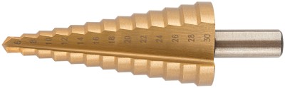Сверло ступенчатое HSS по металлу, 13 ступеней, 6-30 мм ( 36403 )