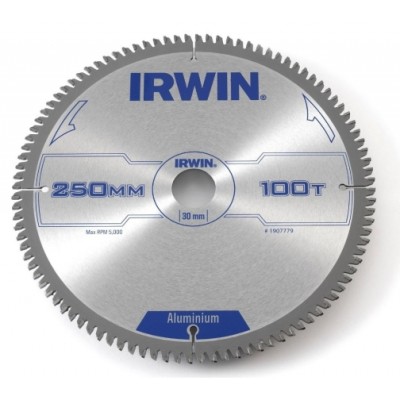 Диск пильный Aluminium 350х2,5x84Tx30 мм по цветным металлам, пластику, IRWIN, ( 1907782 )