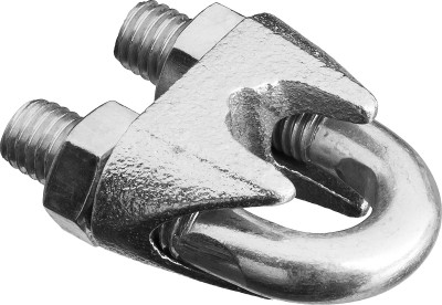 Зажим троса DIN 741, 19мм, 8 шт, оцинкованный, STAYER,  ( 30535-19 )