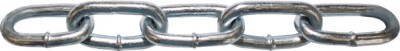 Цепь стальная короткозвенная (DIN 766) 4мм (1 м) ПРОМ ( 31440 )