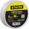 Серпянка самоклеящаяся FIBER-Tape, 5 см х 90м, STAYER Professional 1246-05-90,  ( 1246-05-90_z01 )