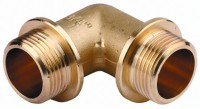Уголок GENERAL FITTINGS с упором, латунь, ш/ш, 3/4",  ( 51074-S/S-3/4 )