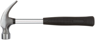 Молоток-гвоздодер, металлическая ручка, резиновая рукоятка 27 мм, 450 гр. ( 44613 )