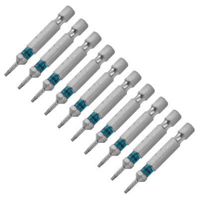 Набор бит TORX 6 х 50, сталь S2, 10 шт Gross, ( 11466 )