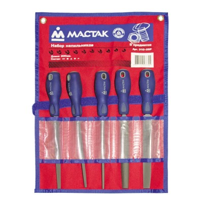 МАСТАК Набор напильников, 5 предметов ( 310-05P )