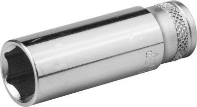 Торцовая головка KRAFTOOL "INDUSTRIE QUALITAT", удлиненная, Cr-V, FLANK, хромосатинированная, 1/4", 8 мм  ,  ( 27817-08_z01 )