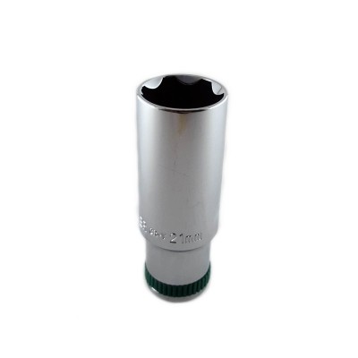 Головка удлиненная 22 мм 1/2" Cr-V, super lock, с ребристым кольцом, WHIRLPOWER, ( 251sk-pc1422mla )