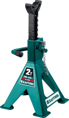 KRAFTOOL S-PIN, 2т, 290-420 мм, Усиленная страховочная подставка со штифтом (43465-2)