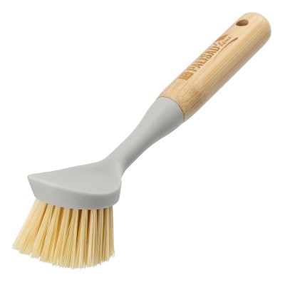Щетка для посуды круглая d 60х230 мм, бамбуковая рукоятка, Home Palisad ( 93571 )