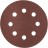 Круг шлифовальный ЗУБР "МАСТЕР" универсальный, из абразивной бумаги на велкро основе, 8 отверстий, Р100, 125мм, 5шт,  ( 35562-125-100 )