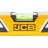 Уровень JCB коробчатый, магнитный, 2 фрезерованные базовые поверхности, 3 ампулы, крашенный, с ручками, 0,5мм/м, 60см  ,  ( JBL003 )