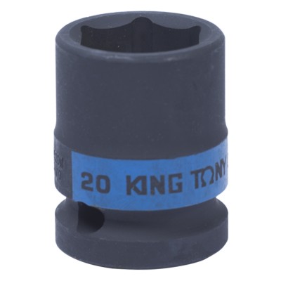 KING TONY Головка торцевая ударная шестигранная 1/2", 20 мм ( 453520M )