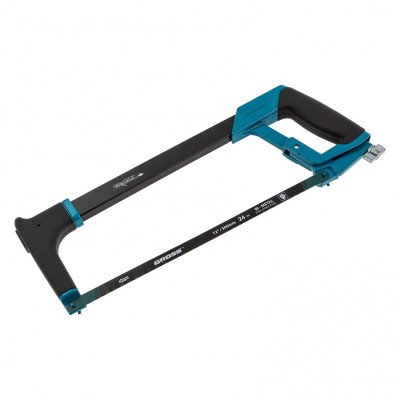 Ножовка по металлу "Piranha", 300 мм, обрезиненная рукоятка и захват Gross, ( 77600 )