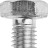 Болт ГОСТ 7798-70, M8 x 25 мм, 5 кг, кл. пр. 5.8, оцинкованный, ЗУБР,  ( 303080-08-025 )