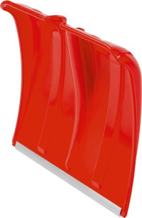 Лопата снеговая пластиковая с алюминиевой планкой, без черенка, 385мм, красная, СИБИН 421832,  ( 421832 )