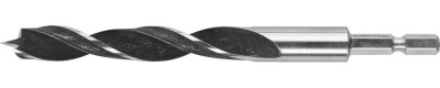 Сверло по дереву, М-образная заточка, шестигранный хвостовик 1/4", ЗУБР Эксперт 29423-140-12, d=12х140мм,  ( 29423-140-12 )