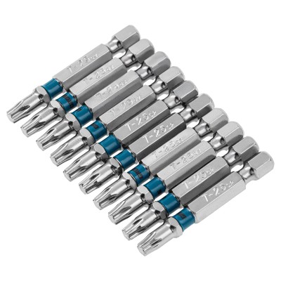 Набор бит TORX 25 х 50, сталь S2, 10 шт Gross, ( 11471 )
