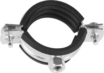 Хомут трубный с гайкой, 1/4", 1шт, оцинкованный, ЗУБР,  ( 37850-10-14-1 )