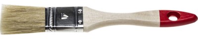 Кисть плоская STAYER "UNIVERSAL-STANDARD", светлая натуральная щетина, деревянная ручка, 25мм,  ( 0101-025 )