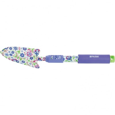 Совок посадочный широкий, 90 х 450 мм, стальной, удлиненная рукоятка, Flower Mint, Palisad ( 620435 )