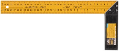 Угольник столярный, двусторонняя шкала 350 мм ( 19374М )