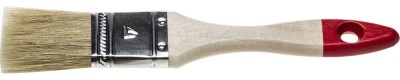 Кисть плоская STAYER "UNIVERSAL-STANDARD", светлая натуральная щетина, деревянная ручка, 38мм,  ( 0101-038 )