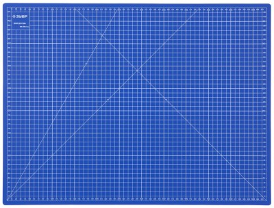 Коврик ЗУБР "ЭКСПЕРТ", непрорезаемый, 3мм, цвет синий, 600х450 мм,  ( 09901 )