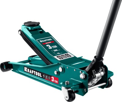 KRAFTOOL GRAND, 3т, 75-500 мм, Универсальный подкатной домкрат для СТО (43451-3)