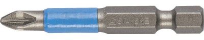 Биты STAYER "PROFI", хвостовик E 1/4", PZ №2, 50мм, 2шт ,  ( 26223-2-50-02 )
