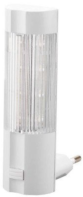 Светильник-ночник СВЕТОЗАР, 4 светодиода (LED), с выключателем, белый свет, 220В,  ( SV-57981-L )