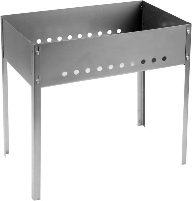 Мангал GRINDA "BARBECUE", толщина 0,8мм, в коробке, 500х300х500мм,  ( 427782 )