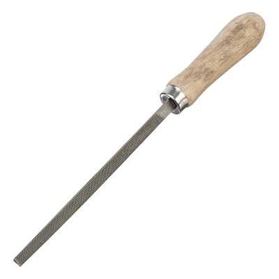 Напильник трехгранный, 150 мм, деревянная ручка Сибртех, ( 16023 )