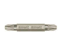 Биты для шуруповерта, PZ2/PZ2-двойной крест, длина 50 мм, E 1/4", 2 шт, IRWIN, ( 10504404 )