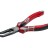 Длинногубцы загнутые 45°, 170 мм, покрытие TitanFinish, рукоятки SoftGripp 3K, NWS, ( 141-69-170 )