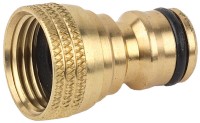 Адаптер внешний RACO "Profi" (соединитель-резьба внешняя) латунный, 1/2",  ( 4246-55010B )