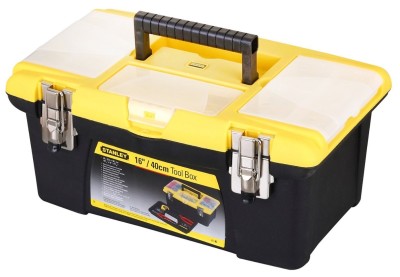 Ящик для инструмента JUMBO 16"TOOLBOX+TRAY, STANLEY, ( 1-92-905 )