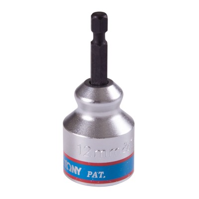 KING TONY Шпильковерт роликовый для шуруповерта 1/4", 12 мм ( 75A112M )
