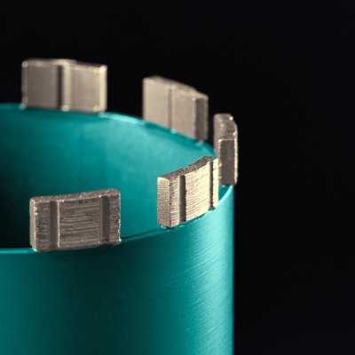 KRAFTOOL DIAMOND 72 мм (450 мм, 1 1/4″, лазерная сварка сегментов), Алмазная Коронка по железобетону (29825-072)
