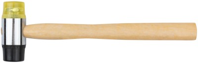 Молоток-киянка сборочный пластиковый, деревянная ручка 35 мм ( 45535 )