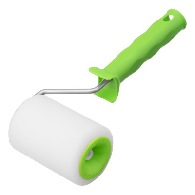 Валик "Поролон" с ручкой, 100 мм, D 48 мм Россия Сибртех, ( 80101 )