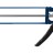 Пистолет для герметика ЗУБР "ПРОФЕССИОНАЛ" 06631, скелетный, усиленный, шестигранный шток, 310мл,  ( 06631 )