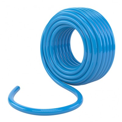 Шланг поливочный армированный трехслойный ПВХ 3/4", 15 м, "Родничок" Сибртех ( 67526 )