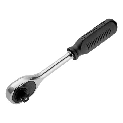 Ключ-трещотка 1/2", 45 зубьев, с быстрым сбросом, CrV, хром Сибртех ( 14004 )