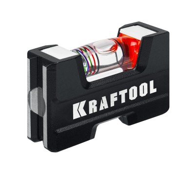 KRAFTOOL 76 мм, 5-в-1, Компактный литой магнитный уровень (34787)