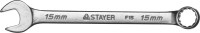 Комбинированный гаечный ключ 15 мм, STAYER,  ( 27085-15 )